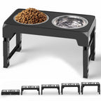 ElevatePro™ Adjustable Dog Feeder