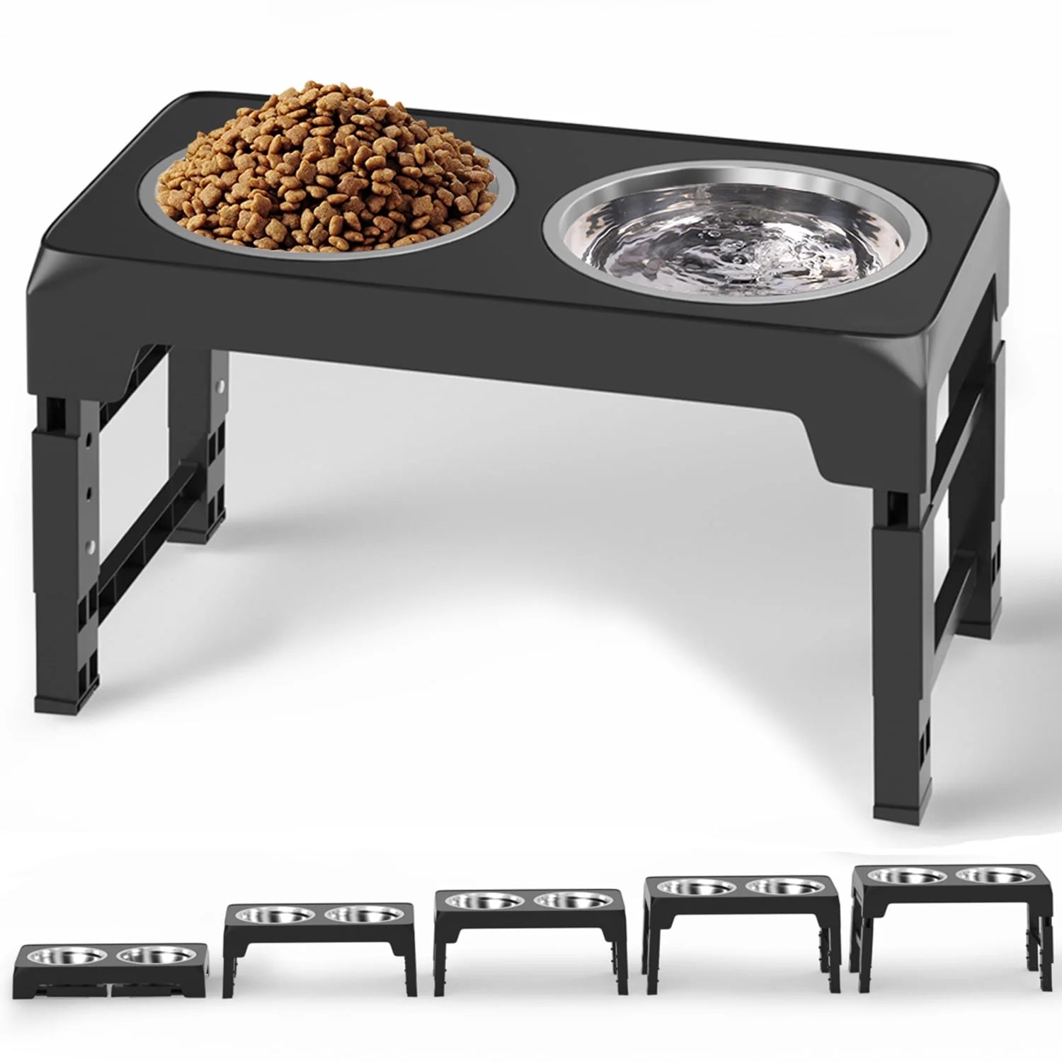 ElevatePro™ Adjustable Dog Feeder